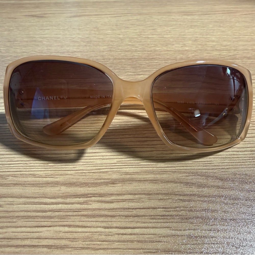 Chanel Light Brown Sunglasses 3050